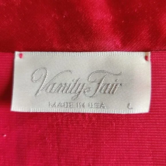 Vintage 60s Vanity Fair button front nightgown L - Picture 7 of 8